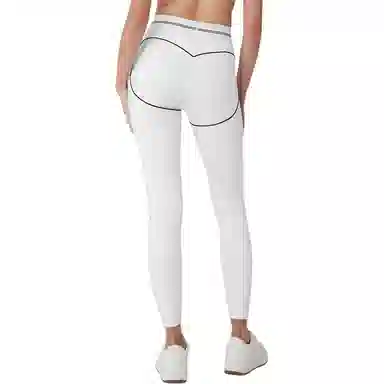 alo yoga Colorblock High Waist Leggings Black White