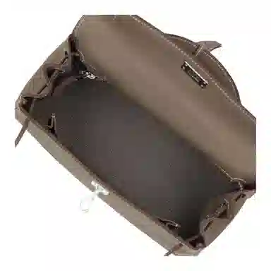 Hermes Kelly 25 Togo Silver