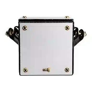 钢板一块黄油水泥黑手提包