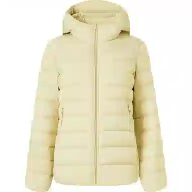 坦博尔 连帽短款纯色羽绒服 女款