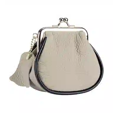 彤彤兔 真皮创意 头层牛皮 零钱包 女款 黑色/酒红色/大象灰色/牛仔蓝色/橙色/土黄色