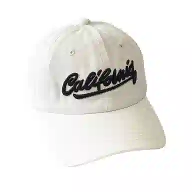 艾佳微 韩系刺绣字母宽檐大头围四季款棒球帽户外遮阳百搭潮流款 棉 鸭舌帽 男女同款情侣款