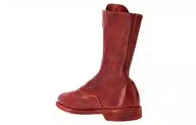 Guidi Ankle Boots Brown Red