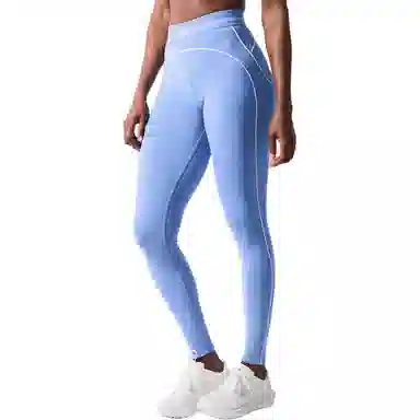 alo yoga Colorblock High Waist Leggings Black White