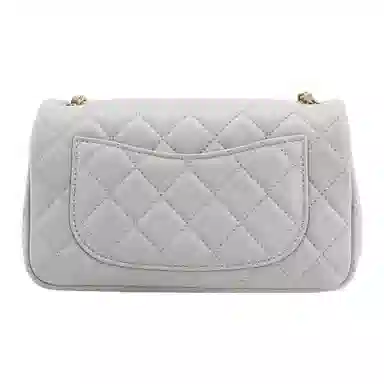 Chanel Classic Flap Mini Light Grey