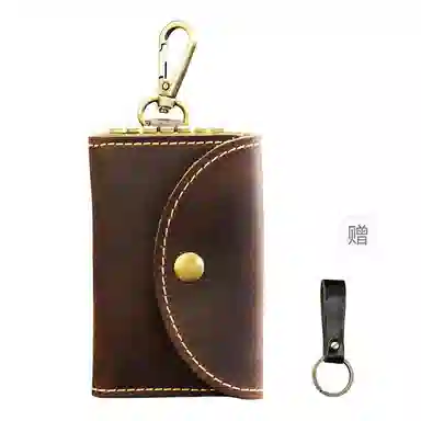 Simple&nature Vintage Leather Wallet Brown