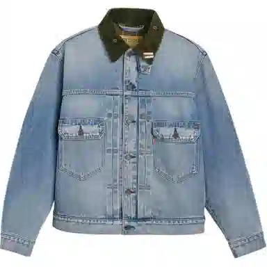 Levi’s x Barbour FW25 Corduroy Collar Denim Jacket