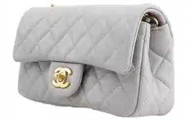 Chanel Classic Flap Mini Light Grey