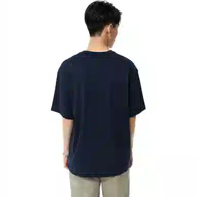 Dickies Logo Embroidery Tee Navy