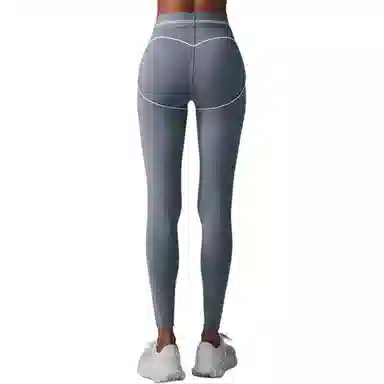 alo yoga Colorblock High Waist Leggings Black White