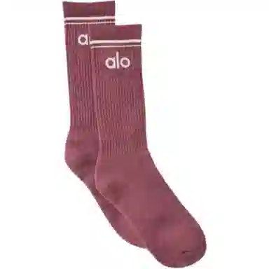 alo yoga Retro Letter Socks