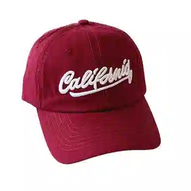 艾佳微 韩系刺绣字母宽檐大头围四季款棒球帽户外遮阳百搭潮流款 棉 鸭舌帽 男女同款情侣款