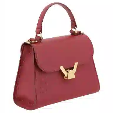 COCCINELLE DEW Sangria Red