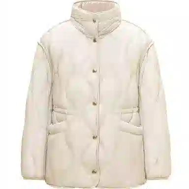 坦博尔 纯色立领羽绒服 女款