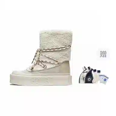 GONGJI Snow Boots White