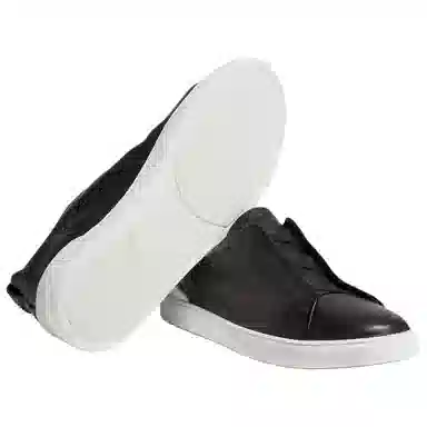 Zegna Triple Stitch Black