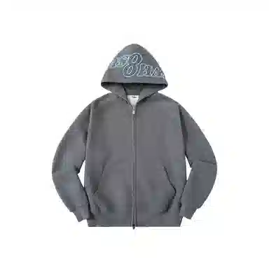 WHOOSIS Space Cotton Zip Hoodie