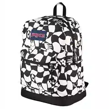 JanSport 26L Black White