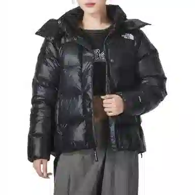 The North Face Puffy Jacket Black