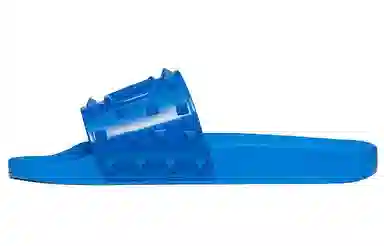 Valentino Vlogo Blue Slides