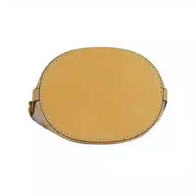 Tory Burch T Monogram Mini Bucket Bag Ivory