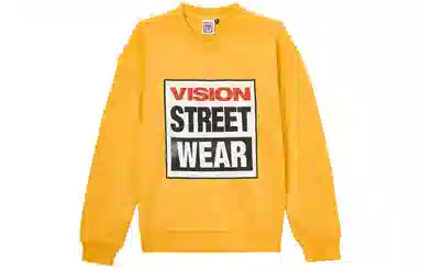 Vision Street Wear Classic Logo Hoodie Orange