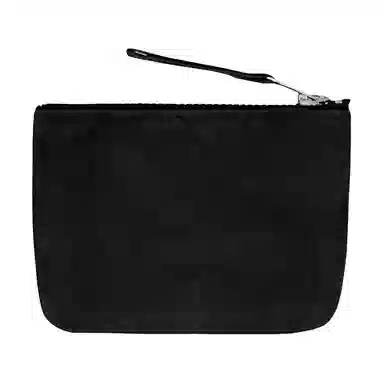 Stussy Classic Logo Canvas Wallet Black
