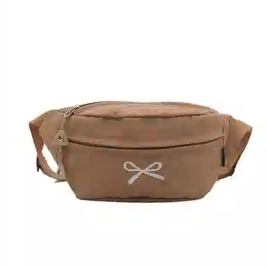 巴朗熊 简约轻便时尚 涤纶 腰包 男女同款情侣款 多色