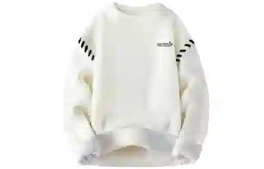 大卫贝肯 美式复古高街基础款圆领套头上衣潮流潮牌休闲宽松内搭打底衫时尚百搭痞帅慵懒风秋冬款长袖毛衣 男女同款