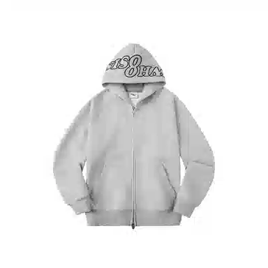 WHOOSIS Space Cotton Zip Hoodie