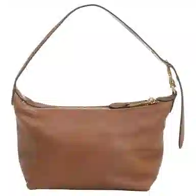 Miu Miu Nappa Box Bag Oak Brown