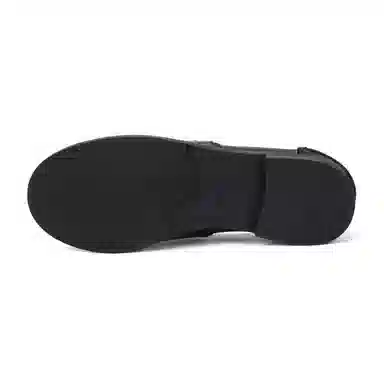 MIU MIU Penny Retro Loafers Blue