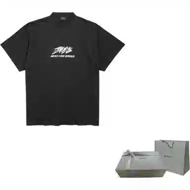 Balenciaga x Need for Speed SS24 Black T-Shirt