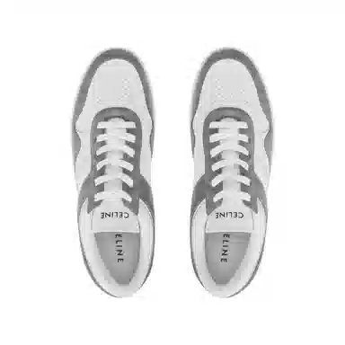 Celine Low Top Sneakers White Grey