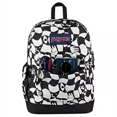 JanSport 26L Black White