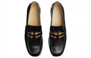 Bottega Veneta Leather Loafers Black