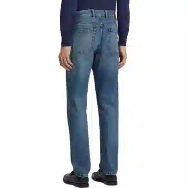 Zzegna Washed Slim Fit Cargo Jeans