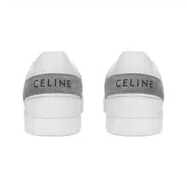 Celine Low Top Sneakers White Grey