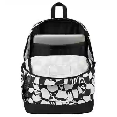 JanSport 26L Black White