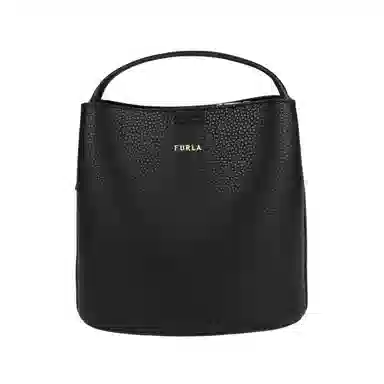 Furla Danae Mini Bucket Bag Black
