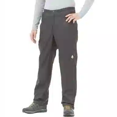 MONTBELL Straight Leg Casual Pants Black