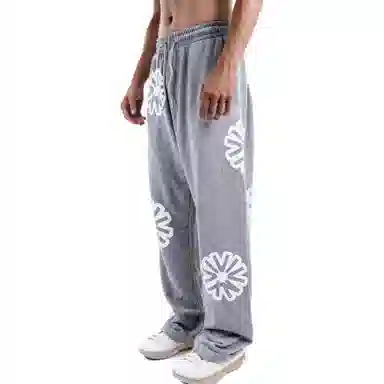 Serious Player Only x XAIVIAN White Logo Pants