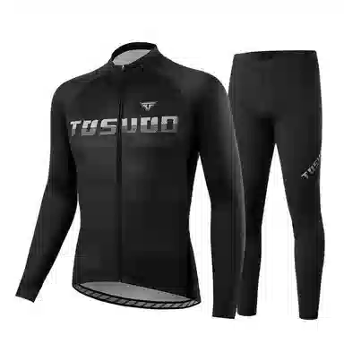 塔斯队长 加厚保暖、排汗透气、秋冬季骑行服套装 男女同款