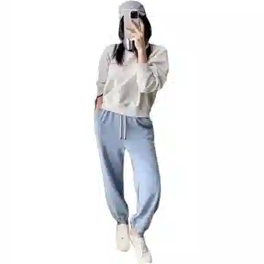 美洋 显瘦百搭九分休闲裤 女款