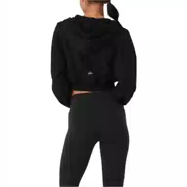 alo yoga Hoodie Jacket Black