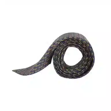 GUCCI Jacquard Tie Blue