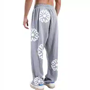 Serious Player Only x XAIVIAN White Logo Pants