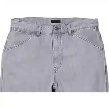 UNIQLO Straight Leg Jeans Light Grey