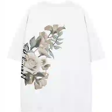 K411 Vintage Embroidered Butterfly Tee