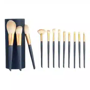 艾情草之恋  纳米丝星星闪动化妆刷带桶套装 修容晕染柔软